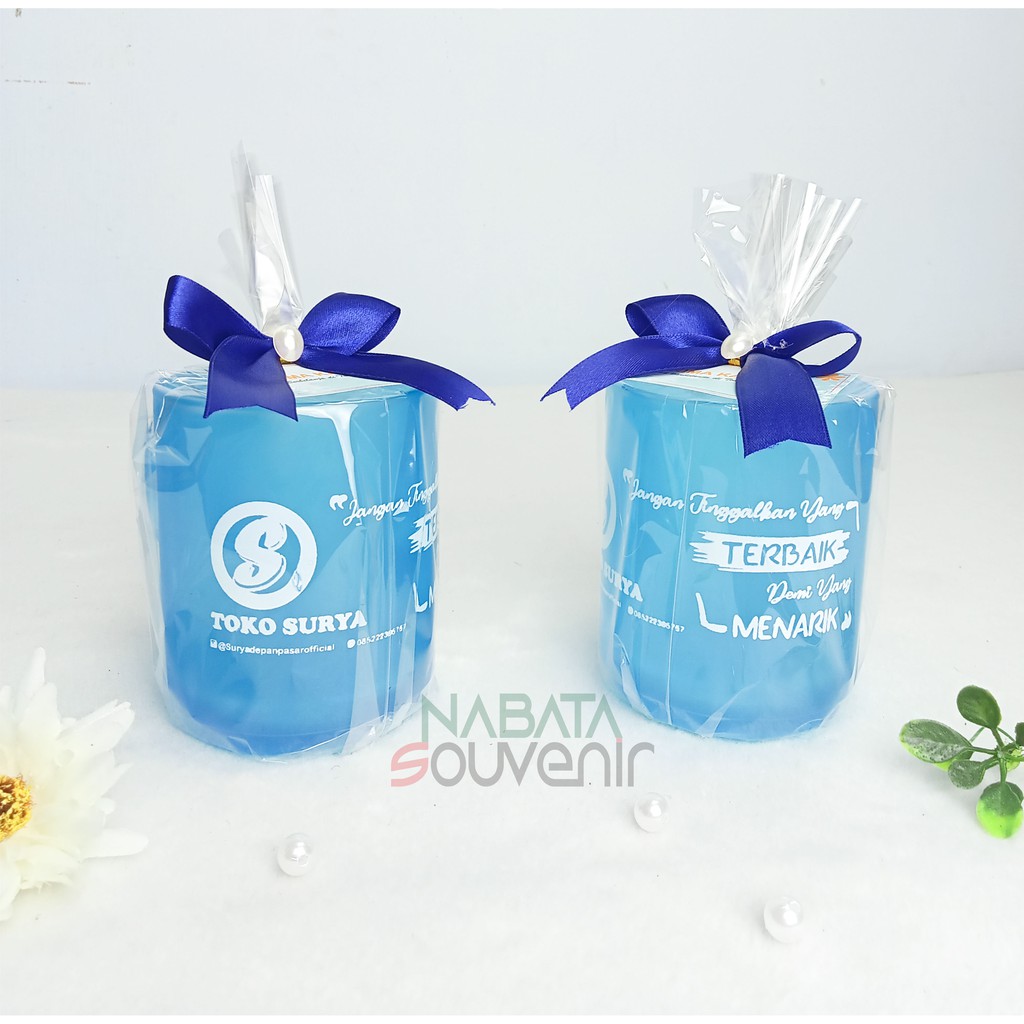 SOUVENIR GELAS KACA UCM doff MURAH FREE SABLON