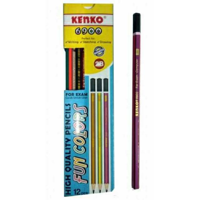 

Pencil / Pensil 2B Kenko 6900