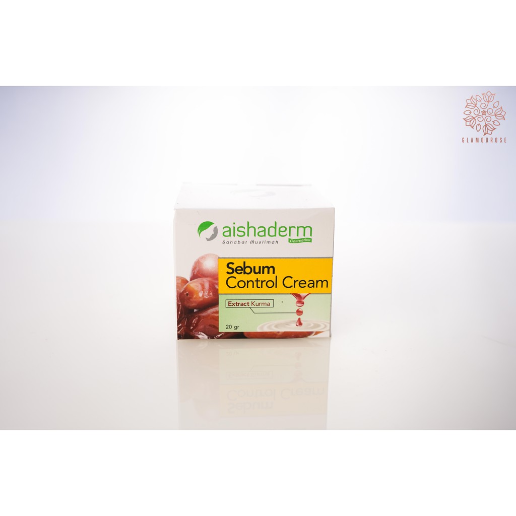 Aishaderm Sebum Control Cream Extract Kurma 20gr