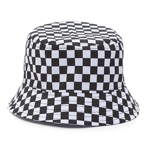 Topi Bucket Catur Motif Checkerboard Premium - Bucket Catur Terlaris Dan Terbaru Stely Pria Wanita.