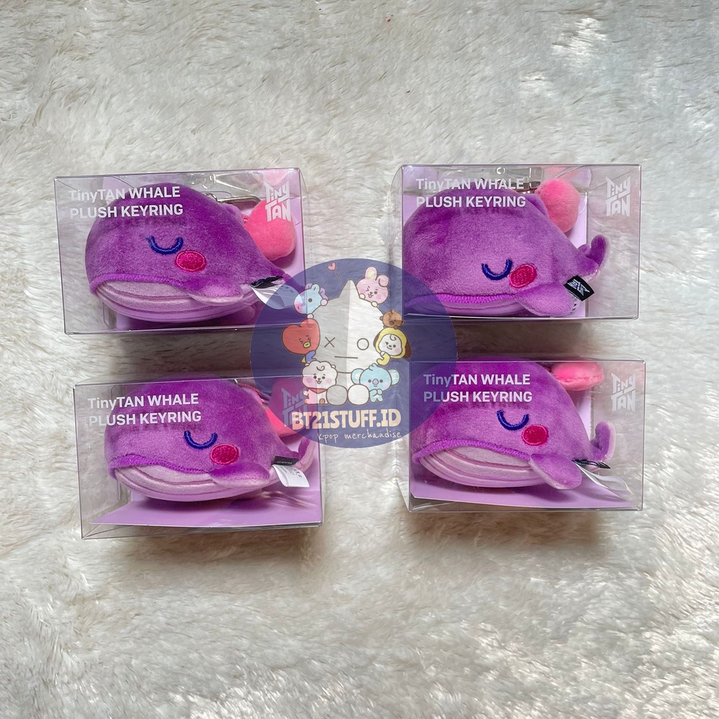 [READY STOCK] OFFICIAL TINYTAN WHALE KEYRING