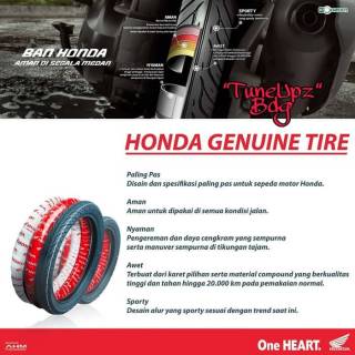 BAN LUAR HONDA 90/90 14 AHM FEDERAL FT 235 KVB BELAKANG