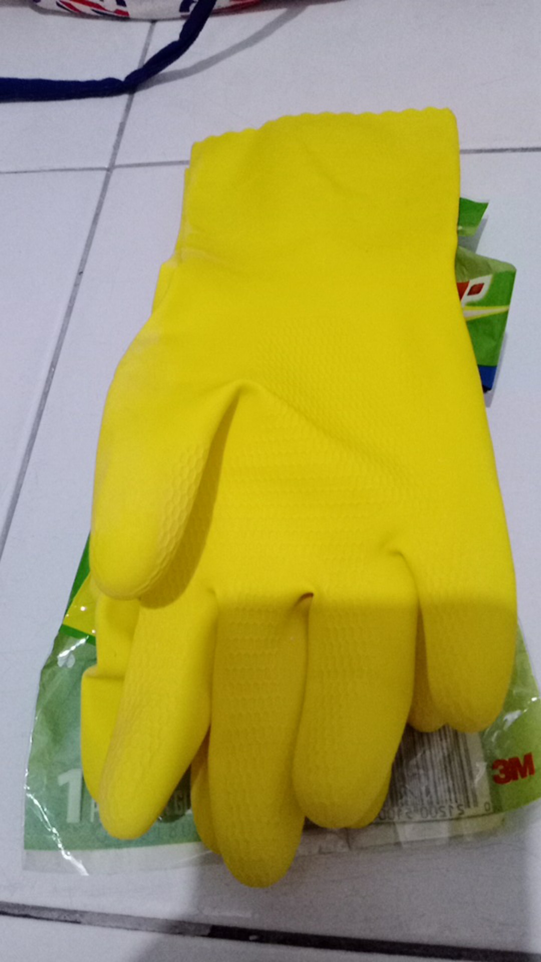 3m Scotch-brite Sarung Tangan Karet Serbaguna S M L Fresh Lemon Scent Multipurpose Gloves 3m-id-85