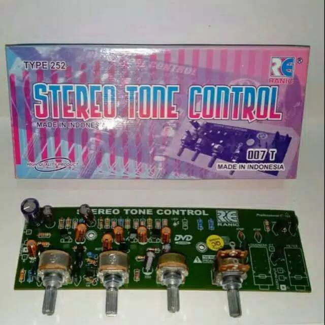 Kit Tone Control 007 T stereo / STEREO TONE CONTROL 007T