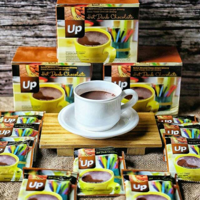 

Up Hot Dark Chocolate (Minuman Coklat Hitam) isi 15 sachet