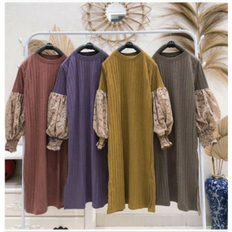 W&S-Tunik SHERLEEN - knit brukat import