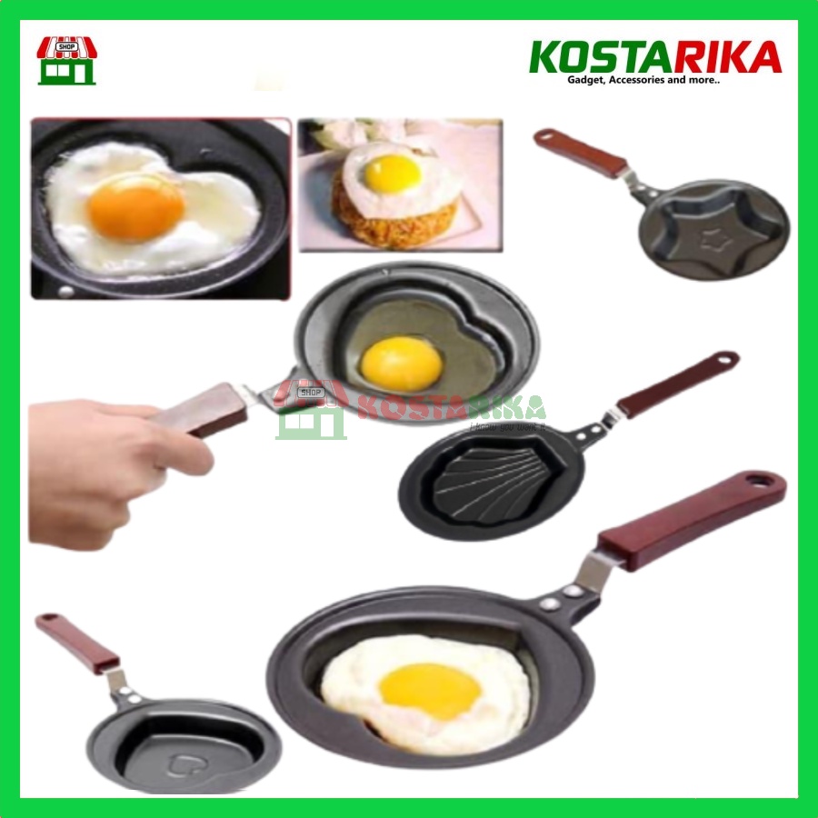 Teflon Karakter Teplon Mini Goreng Telur Karakter Mini FryPan Egg Anti Lengket