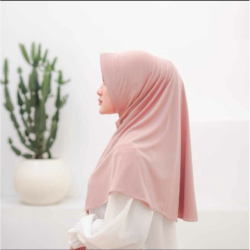 Bergo jersey hamidah/bergo standar