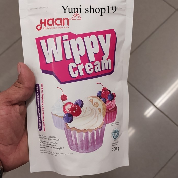 

haan wippy cream pouch 200g