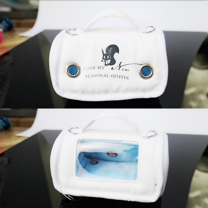 Pet Carrier Bag Tas Traveling Hewan Selempang Sugarglider Marmut Landak Mini Hamster Tupai