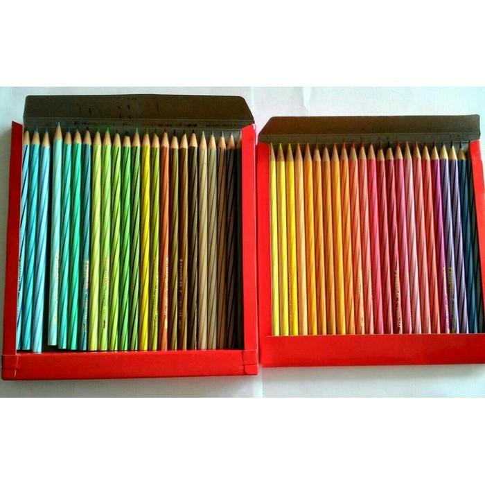 

Pensil Warna Staedtler Luna 48 Warna Watercolour - Hexagonal