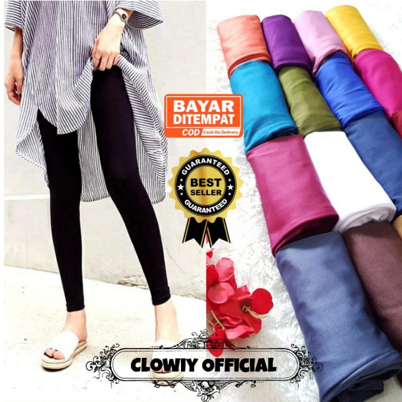 PROMO TERLARIS Legging Panjang Spandek Standar &amp; Jumbo / Legging Panjang Bahan Spandex