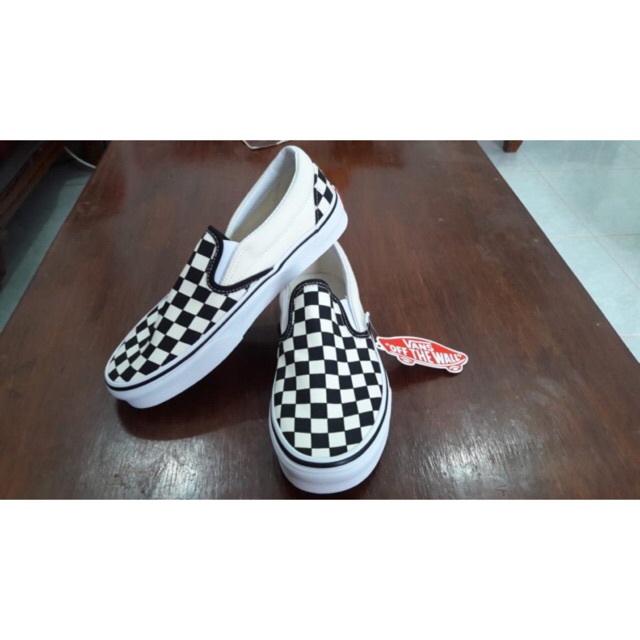 Sepatu vans ori slip on size 5 for men/ 6,5 for women