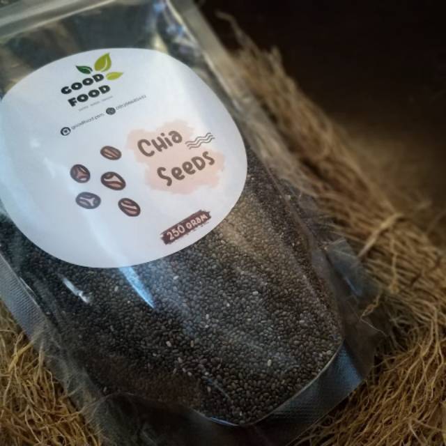 

Organic Black Chia Seed 100gr 250gr 500gr 1kg Chiaseed / Chia Seeds