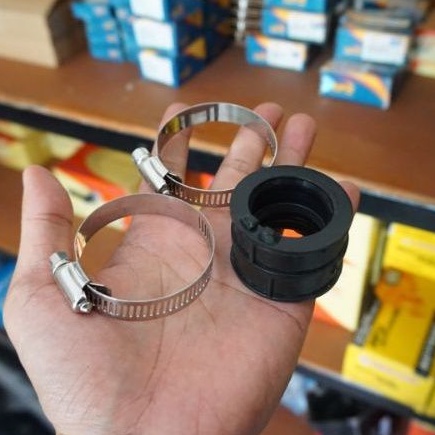 Karet dan Klem Manipol Intake Vespa Karbu PE PWK 28