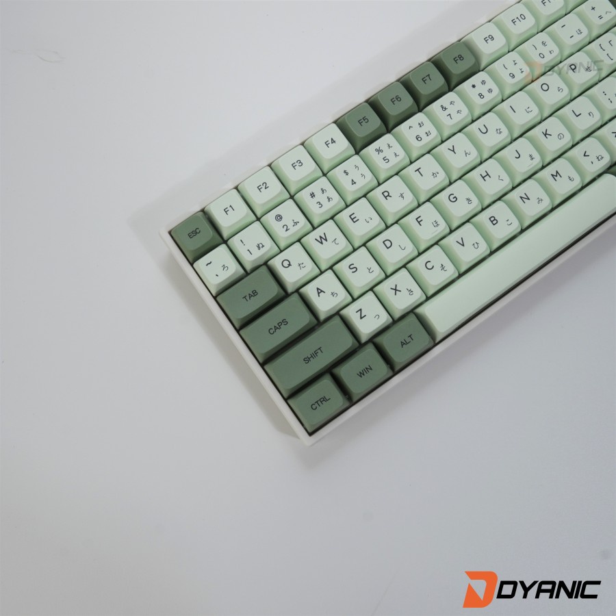 KEYCAPS MATCHA GREEN THEME Japanese Root - XDA PROFILE PBT