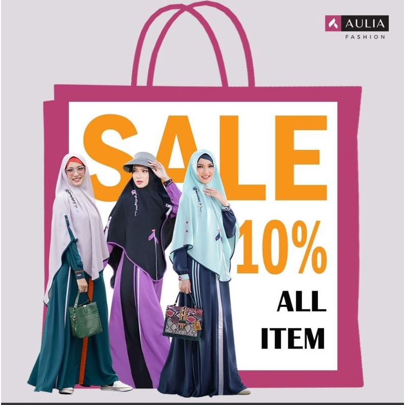 PROMO DISKON GAMIS SYARI AULIA FASHION TERBARU TERMURAH COCOK BUAT REMAJA DEWASA DAN ORANG TUA JUGA 