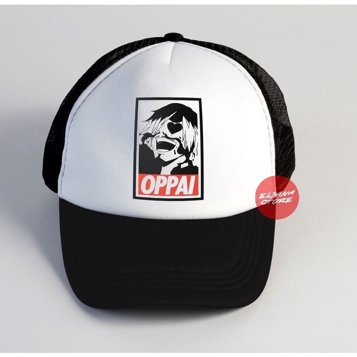 Sanji / One Piece / Topi Jaring Distro / Topi Premium / Topi Sablon / Topi Anime / Topi Trucker / Elcustom