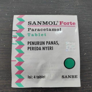 Jual Sanmol Forte tablet (1strip/4tablet) | Shopee Indonesia