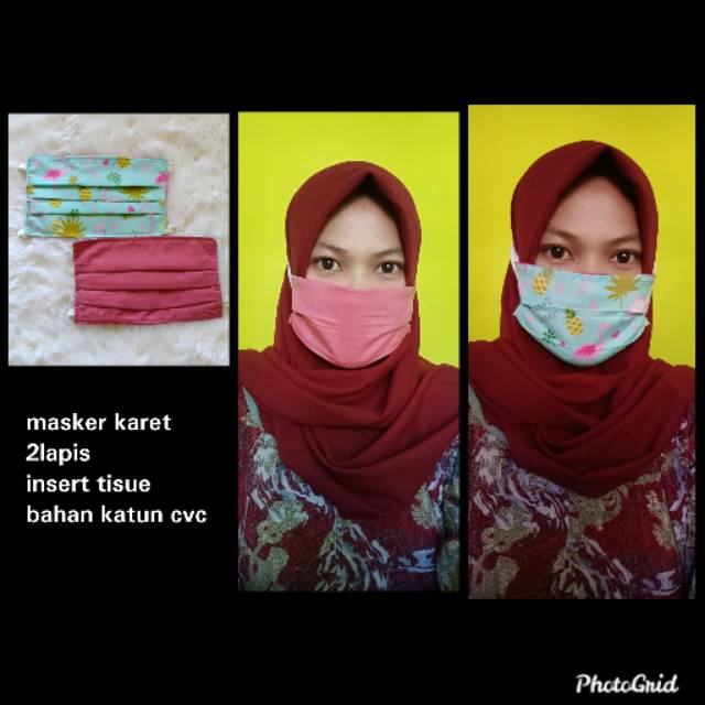 MASKER 2 LAPIS MASKER TISUE