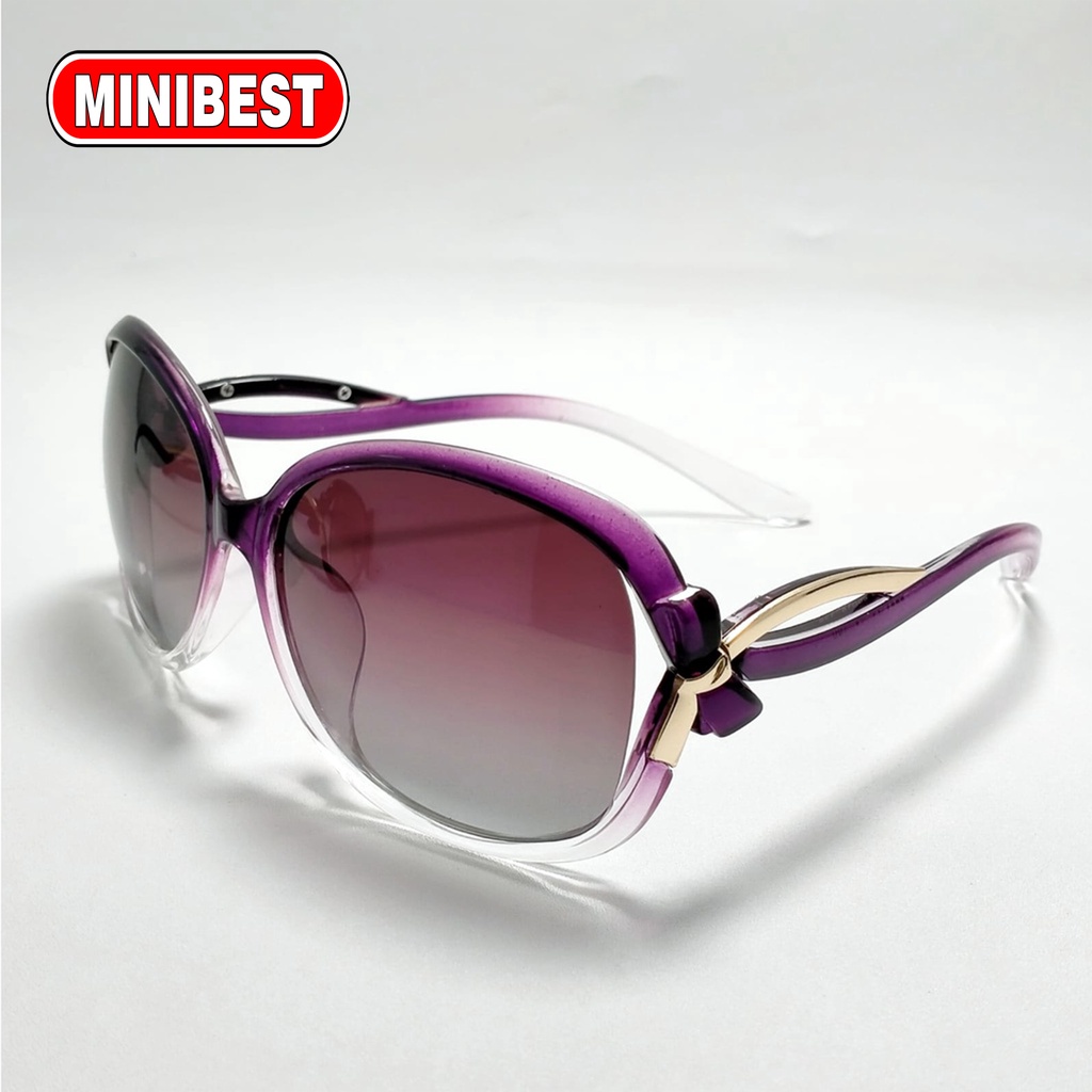 Kacamata Wanita Anti UV Polarized Outdoor Cantik Model korea KM-2229