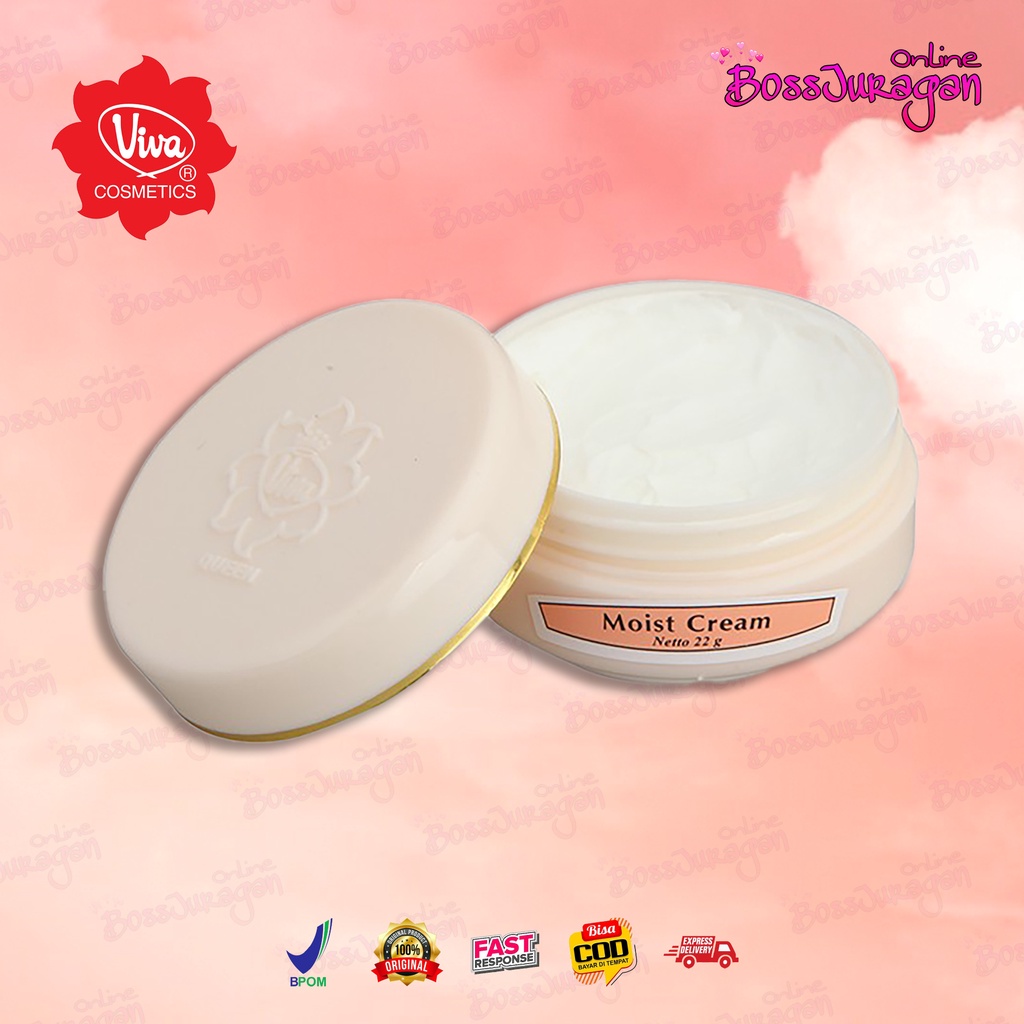 (BOSS) VIVA MOIST CREAM 22g - Viva Queen Moist Crem 22gr