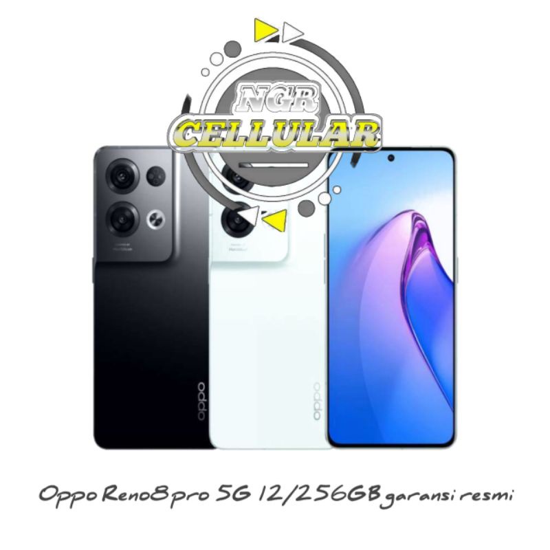 OPPO RENO8 PRO 5G 12/256GB GARANSI RESMI