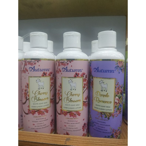 AUTUMN HAND BODY LOTION WHITE GOAT MILK