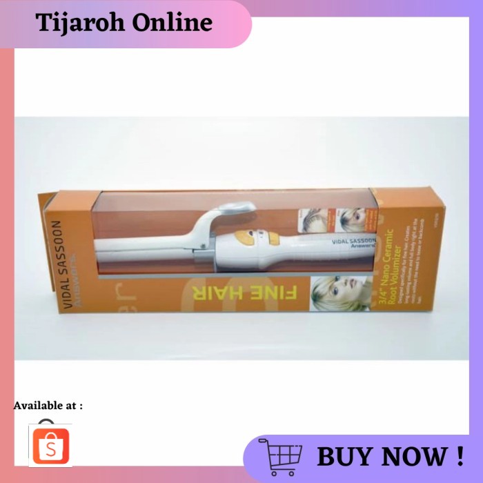Catok Rambut Gerigi Vidal Sassoon Fine Hair dryer