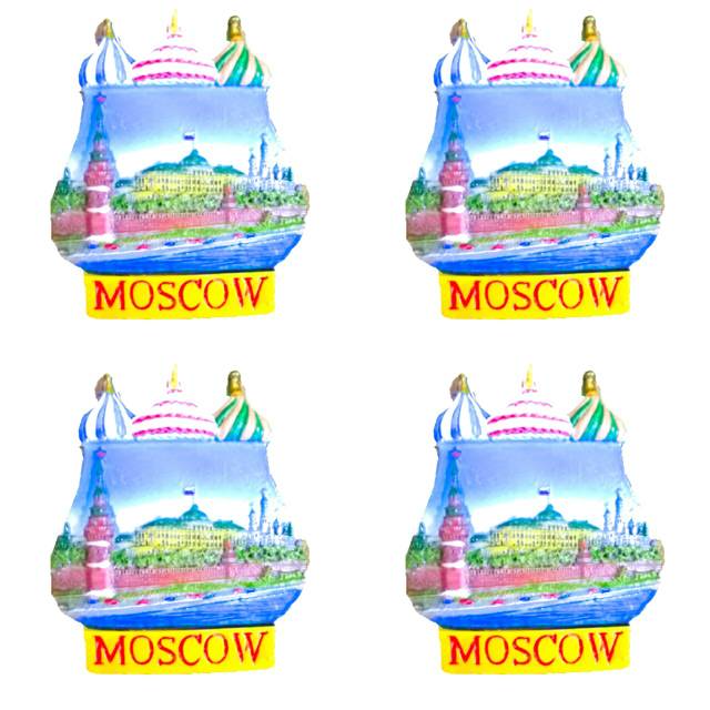 Souvenir Magnet kulkas russia moscow