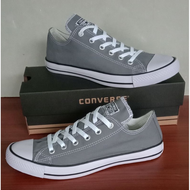 (free box converse)sepatu converse all star classic abu abu all star classic abu abu