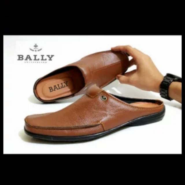 Sepatu Slip On Pria Kulit Asli Warna Coklat Murah Aman Nyaman Slop Casual Santai Formal Pesta Kasual