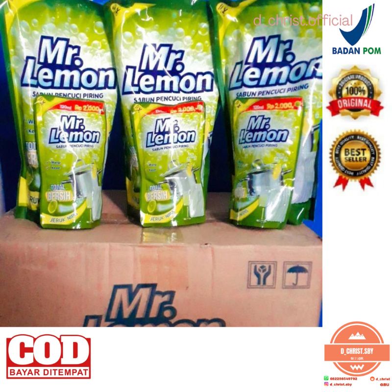 MR LEMON JERUK NIPIS 800ml + Free 120ml SABUN CUCI PIRING MR LEMON