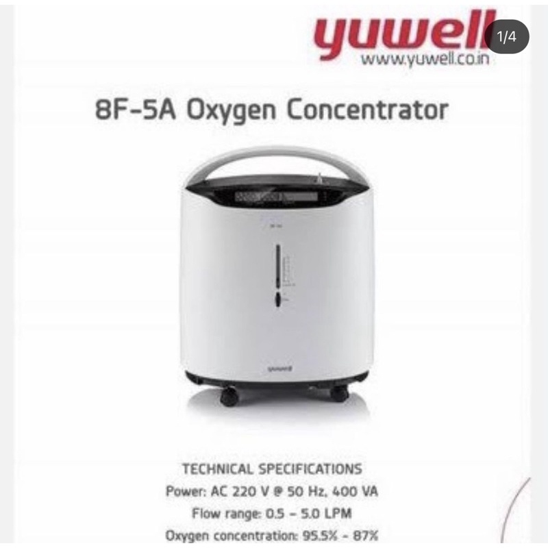 yuwell Oxygen Concentrator tipe 8F-5AW