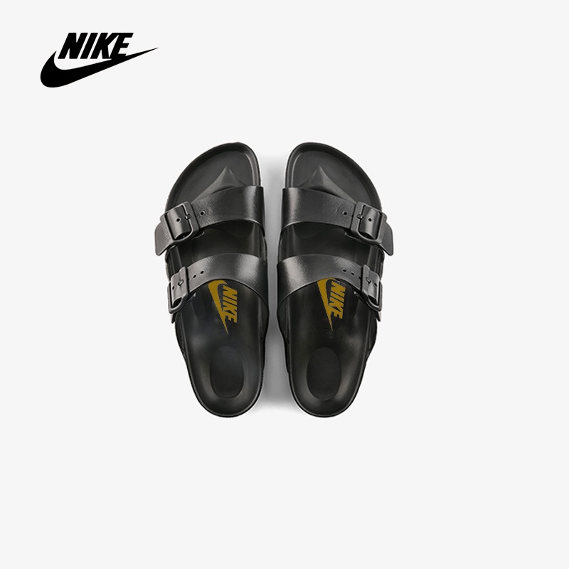 Nike Sandal Pria Sendal slop Pria Karet Lembut EVA Sepatu Pria Nyaman luar ruangan dapat SKamar Mandi Sandal Rumah Hotel Empuk  Anti Slip Size 40-45 Hitam biru hijau Cokelat