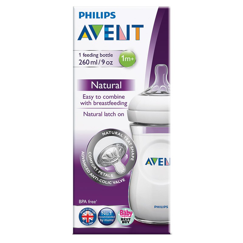 Avent Botol Susu Natural 260ml