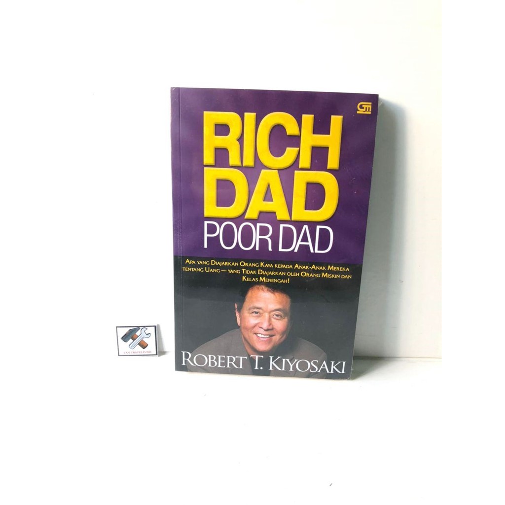 Jual Rich Dad Poor Dad Robert Kiyosaki Buku Manajemen Keuangan Mendasar