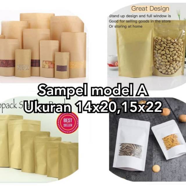 Paket sampel ukuran dan model plastik