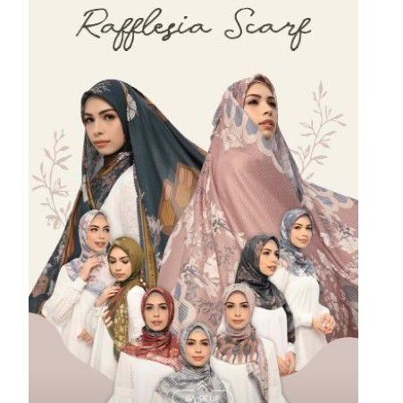 RAFFLESIA SCARF WEARING KLAMBY