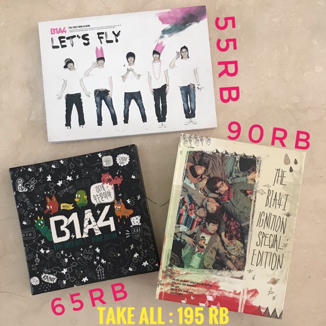 Album Only B1A4 Let’s Fly - What’s Going On - Ignition Special Edition