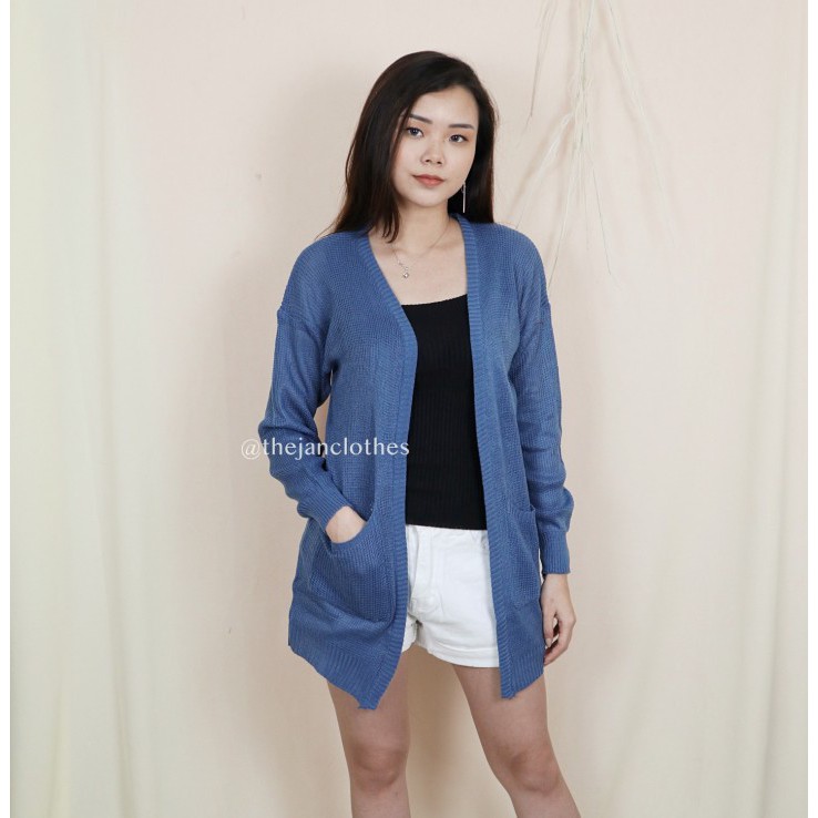 Sunmy cardi rajut  br - Thejanclothes