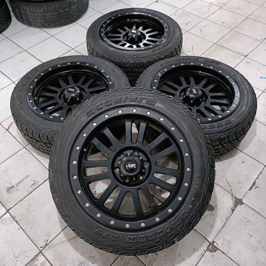 Velg Ring 20 Bekas Mobil Pajero Fortuner Hsr MING R20X9 Baud 6X139 Plus BAN 265 60 R20