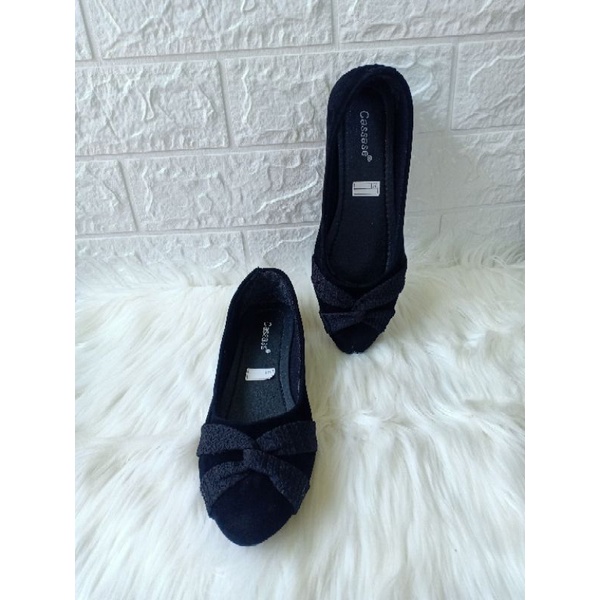 SEPATU BALET WANITA HITAM DIXIE FLATSHOES HITAM KERJA SEPATU BALET MURAH SIMPLE KEKINIAN FLASH SALE