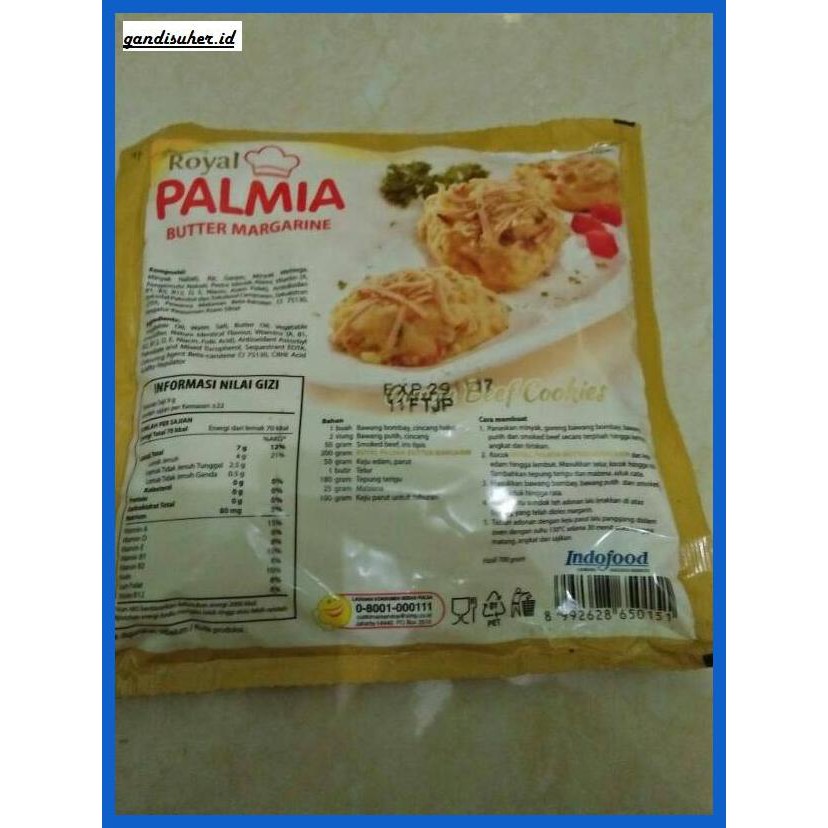 

Rettubagetnem- Margarine Butter+Palmia Royal Butter Margarine 200Gr+Untuk Aneka Kue -Asli-Slii.