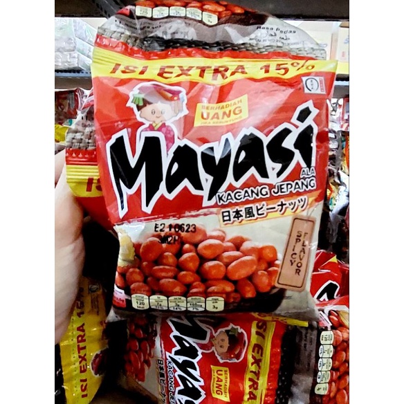 Mayasi Kacang Jepang 12gr x 10pcs