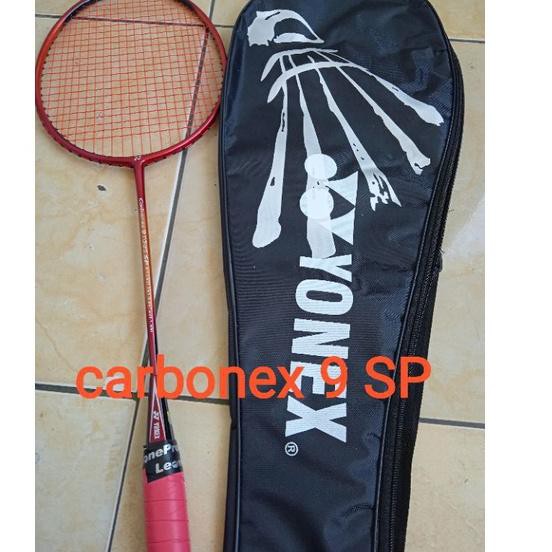 Promo Terlaris Raket bulu tangki siap pakai.seri carbonex 9 SP