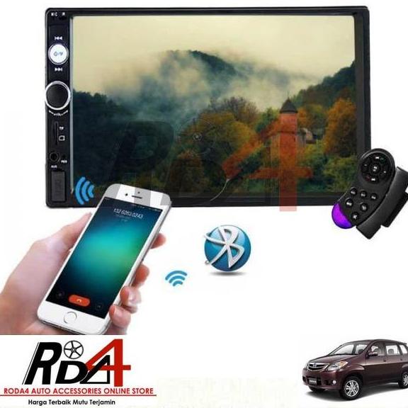 Tape Mobil Head Unit Double Din Mirror Link Android Xenia vvti rod4 Ayo Beli