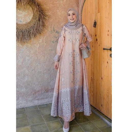 Import Terbaik GAMIS LAUDYA & AURORA DRESS MUSLIMAH KONDANGAN LEBARAN HAJATAN GLAMOUR MEWAH DRESS MO