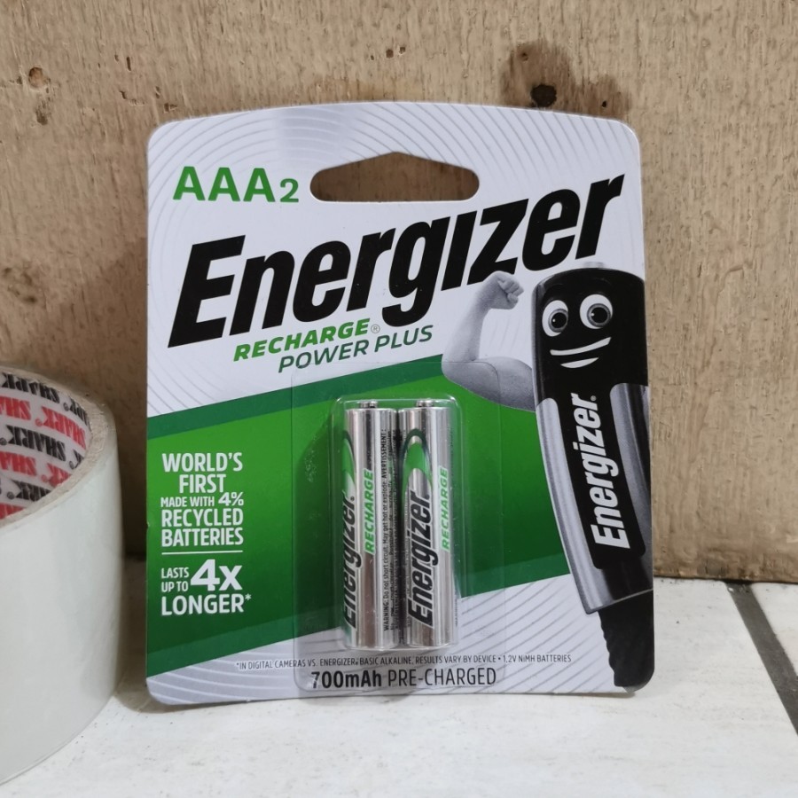 Energizer Recharge Powerplus Battery / baterai serbaguna AAA