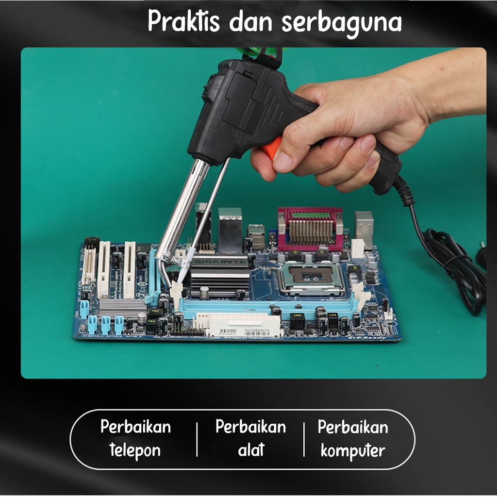 Solder Iron Autometic Tin Gun 60W - GT10 Solder Tembak Otomatis Solder Listrik Timah